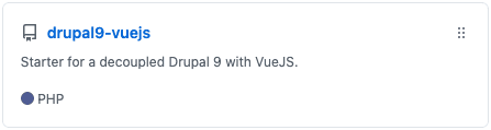 Decoupled Drupal 9 with VueJS